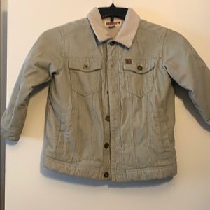 Corduroy Quicksilver jacket/ wool inside